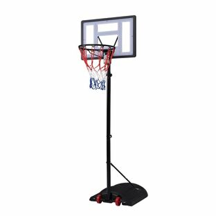 BTM バスケットゴール 電子スコアリング 屋外 家庭用 青少年用 170~230cm ミニバス対応 バスケゴールの画像