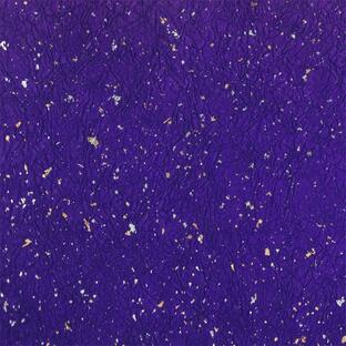手染め 金砂子 もみ紙 日本の伝統色 紫色 大判 55ｘ80cm 厚手の画像