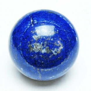 ラピスラズリ 丸玉 62mm スフィア 瑠璃 置物 原石 lapis lazuli 球 一点物 送料無料 151-6361の画像
