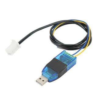 KIMISS USB プログラミング ケーブル、ABS ボーレート 115200 電動バイク プログラム可能な USB データ ケーブル、VOTOL コントローラー EM 150/2 200/2 260/2の画像