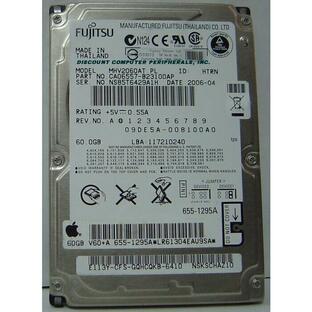 NEW MHV2060AT Fujitsu 60GB 2.5"" IDE 44PIN 9.5mm Hard Drive NOS USA Sellerの画像