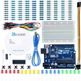 ELEGOO UNO R3基本部品 初心者スターター 互換キット チュートリアル Arduino用の画像