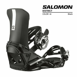 SALOMON サロモン DISTRICT ディストリクト BLACK 23-24 スノーボード ビンディング バインディングの画像