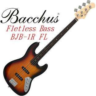 《※入荷しました。 在庫あります。》 Bacchus BJB-1R-FL 3TS Fletless Bass Universe Series バッカス ユニバース・シリーズ フレットレス エレキベースの画像