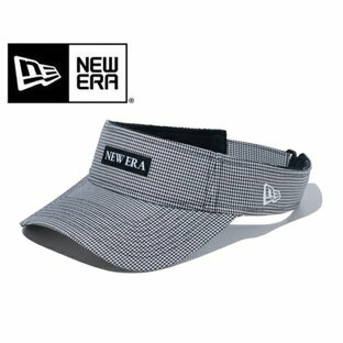 ニューエラ NEW ERA ゴルフ サンバイザー メンズ Houndtooth ハウンズトゥース ブラックの画像