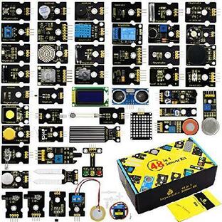 KEYESTUDIO 48個 センサー スターターキット for Arduino アルドゥイーノ アルデュイーノ アルディーノ キット 電子部品 セットの画像