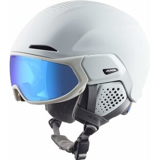 ALPINA(アルピナ) スキースノーボードバイザーヘルメット ミラーバイザー サイズ調整可 開閉式ベンチレーション ALTO Q-LITEの画像