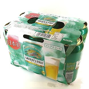 【ノンアルコールビール】キリン グリーンズフリー 350ml×6本の画像