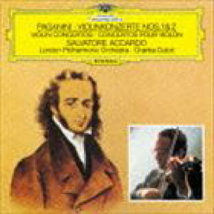 ユニバーサルミュージック サルヴァトーレ・アッカルド パガニーニ ヴァイオリン協奏曲第1番・第2番 ラ・カンパネラの画像