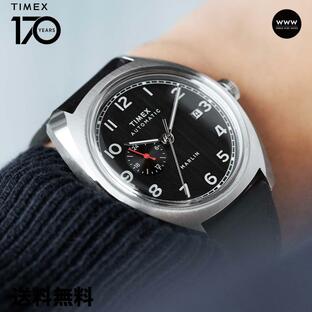 【新生活応援】メンズ 腕時計 TIMEX タイメックス マーリンジェット ブラック 自動巻 ブラック TW2V62100 ブランド 新生活の画像
