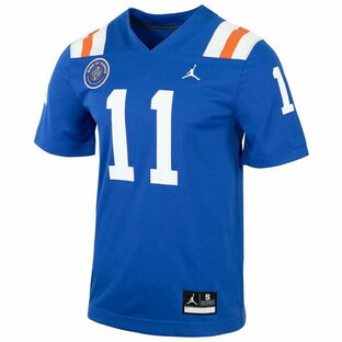 ジョーダン レディース Tシャツ トップス Men's Steve Spurrier Royal Florida Gators Alternate Ring of Honor Replica Jersey Royalの画像