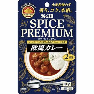 エスビー食品 スパイスプレミアム 欧風カレー 中辛 34gの画像