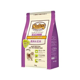 nutro ニュートロ ナチュラル チョイス 鹿肉&玄米 超小型犬~小型犬用 成犬用 2kg ドッグフードの画像