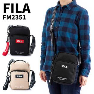 フィラ ロゴテープショルダーバッグ FM2351 ユニセックス FILAの画像