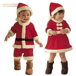 クリスマス サンタ クリスマス2020 コスプレ サンタクロース コスチューム 衣装 キッズ こども用 赤ちゃん 子供用 プレゼントの画像