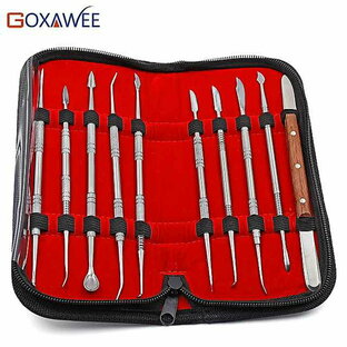 Goxawee-高品質の歯科技工所機器 プロの歯科技工所の ツール キット 10個の画像