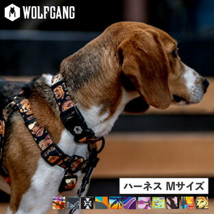 WOLFGANG MAN & BEAST ウルフギャング WOLFGANG ハーネス 犬 中型犬用 Mサイズ HARNESS マン ビースト MAN BEASTの画像