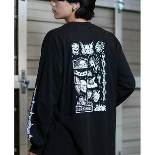 tシャツ 「ムラサキスポーツ限定」LURKING CLASS/ラーキングクラス ロンT/長袖Tシャツ バックプリント ST24FTM02 メンズ レデの画像