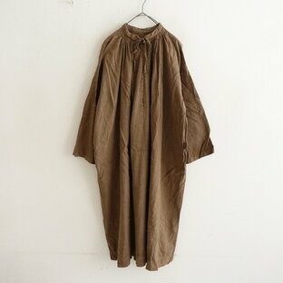 【定価3.3万】ネストローブ アップサイクルリノ nest Robe UpcycleLino エシカルダイチャーチドレス F 【中古】【81H42】の画像