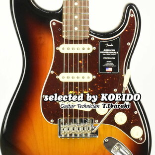 【New】Fender American Professional2 Stratocaster RW 3TS(selected by KOEIDO)店長厳選、別格の最新プロフェッショナル2！フェンダー 光栄堂の画像