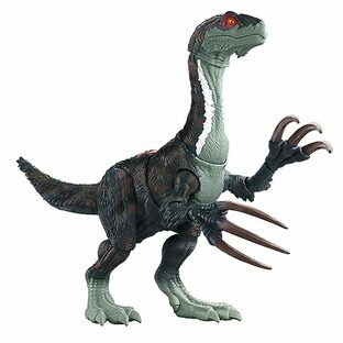 マテル ジュラシックワールド(JURASSIC WORLD) 新たなる支配者 スーパーアクション! テリジノサウルス 【全長:約34㎝】 【恐竜 おもちゃ】 【4才~】 GWD65の画像
