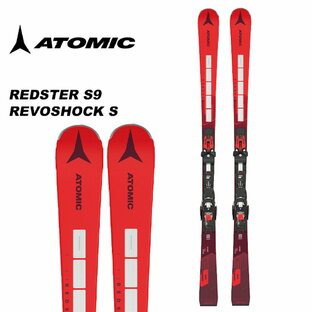 ATOMIC アトミック スキー板 REDSTER S9 REVOSHOCK S X GW Red Black ビンディングセット 23-24 モデルの画像