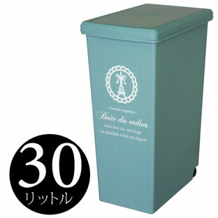 平和工業 ゴミ箱 スライドペール 30L ブルーの画像
