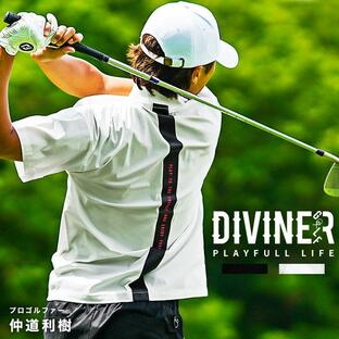 DIVINER GOLF ゴルフウェア メンズ 半袖の画像