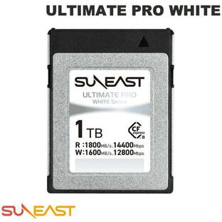SUNEAST サンイースト 1TB ULTIMATE PRO WHITE Series CFexpress Type B Card PCIe Gen3 x2 R:1800MB/s W:1600MB/s SE-CFXB001TW1800 ネコポス不可の画像