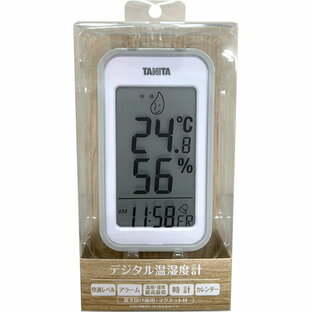 タニタ デジタル温湿度計 TT559GYの画像