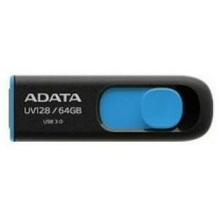 【ゆうパケットで送料無料】ADATA スライド式 高速USB3.1 USBフラッシュメモリー64GB USBメモリー AUV128-64G-RBEの画像