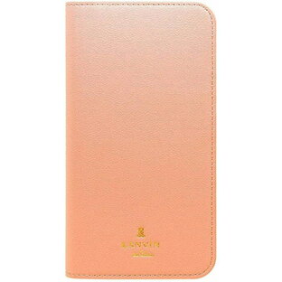 LANVIN en Bleu ランバンオンブルー iPhone SE 3 第3世代 / iPhone SE 2 第2世代 / 7 / 8 手帳型 ケース 正規代理店 カード 収納 Folio Case for iPhone Pink ピンクの画像