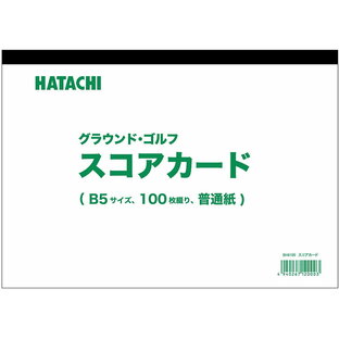 【6/1はポイントアップ実施！】 HATACHI ハタチ スコアカード BH6100の画像