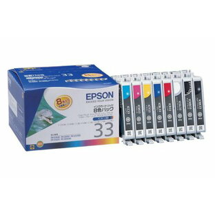 エプソン 純正インク IC8CL33 8色セット | Colorio PX-G5000 PX-G5100 PX-G900 PX-G920 PX-G930 EPSON えぷそん インク 純正 プリンター セット SET 新品 インクジェットの画像