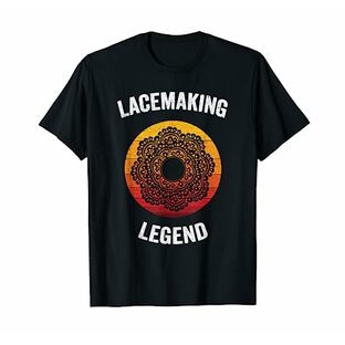 Lacemaking Legend ビンテージボビンレースソーイング Tシャツの画像