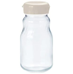 東洋佐々木ガラス フルーツシロップビン フルーツシロップびん 930ml ベージュ 保存瓶 保存容器 日本製 しおり付き I-77827-BG-JAN-1Pの画像