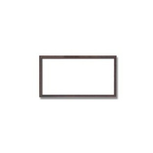 〔長方形額〕木製額 縦横兼用額 カラー4色展開 カラー長方形額（350×200mm）ブラウン〔代引不可〕の画像