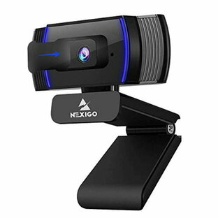 NEXIGO WEBカメラ N930AF 1080P ウェブカメラ マイク内蔵 USBカメラ プライバシーカバー付き オートフォーカス PCカメラ オンラインクラス ズームミーティング SKYPE/FACETIME/TEAMS/PC/MACの画像