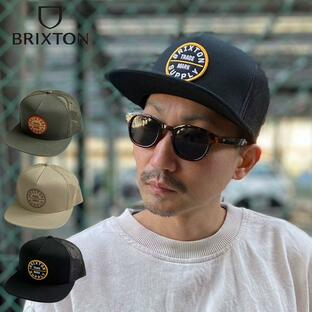 ブリクストン 5パネル OATH MP スナップバック メッシュキャップ ベースボールキャップ キャップ 正規取扱い メンズ レディース ブランド BRIXTON TRUCKER HATの画像