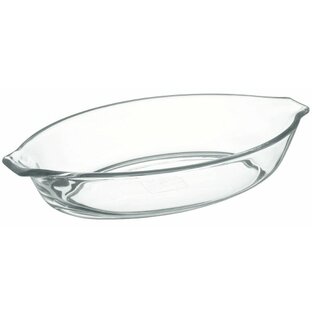 iwaki(イワキ) 耐熱ガラス グラタン皿 3.7×19.5cm 340ml BC710の画像
