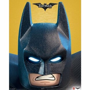 レゴ バットマン ザ・ムービー ミニポスター LEGO Batman (Close Up)【170405】の画像