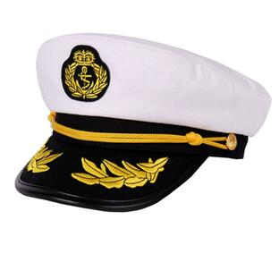 なりきり 帽子 コスプレ 水兵 海軍 船長 アーミー 海賊 ぼうし ポリス コスチューム 制帽 仮装 コス ハロウィンの画像