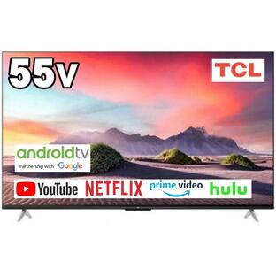 TCL 4K液晶TV 55V型 スマートテレビ 55JP61 (宅配サイズ商品 / 設置・リサイクル希望の場合は別途料金および配達日・時間指定不可)の画像
