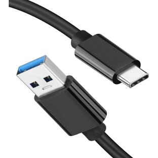 高速データ転送 USB C 3.1 Gen 2 - USBケーブル Type C 3A 10Gbps 60W QC3.0高速充電付きショート ブラック 1.8M 1本の画像