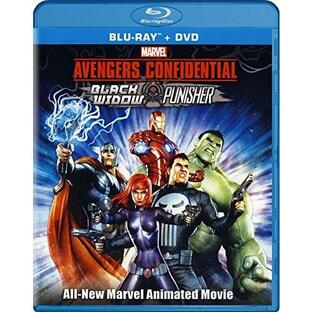 アベンジャーズコンフィデンシャル ブラックウィドウ&パニッシャー 北米版 Avengers Confidential: Black Widow & Punisher Blu-rayの画像
