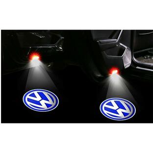 VWロゴ LEDカーテンランプ ドアランプ ウェルカムランプ の画像