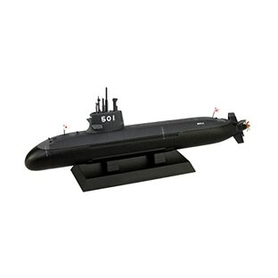 ピットロード 1/350 スカイウェーブシリーズ 海上自衛隊 潜水艦 SS-501 そうりゅう プラモデル JB34 成型色の画像