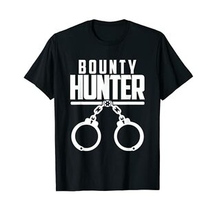 Bounty Hunter Bondsperson 逃亡者リカバリーエージェント Tシャツの画像