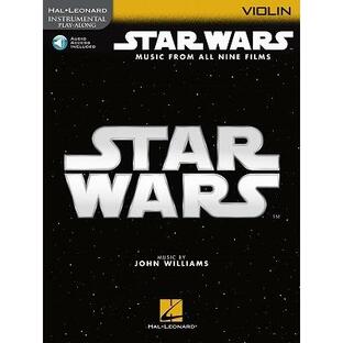 [楽譜] スター・ウォーズ曲集 9つのすべてのエピソードより(16曲収録)」【ソロ・ヴァイオリン編】(インスト...【10,000円以上送料無料】(Star Warsの画像