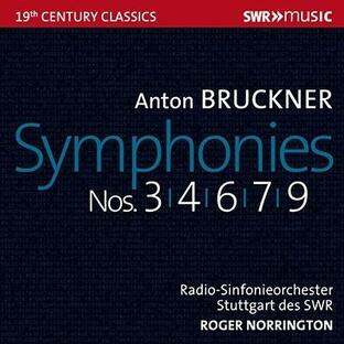 ロジャー・ノリントン ブルックナー 交響曲第3番,第4番,第6番,第7番,第9番 SWR19528CDの画像